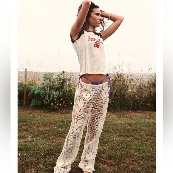 Zara crochet pants - Picture 2 of 7